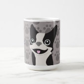 Boston Terrier コーヒーマグカップ (中央)
