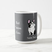 Boston terrier コーヒーマグカップ (正面右)