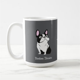 Boston terrier コーヒーマグカップ