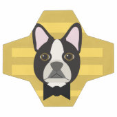 Boston Terrier サッカーボール (フラット)