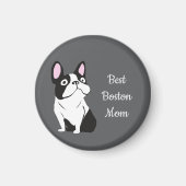 Boston terrier マグネット (正面)