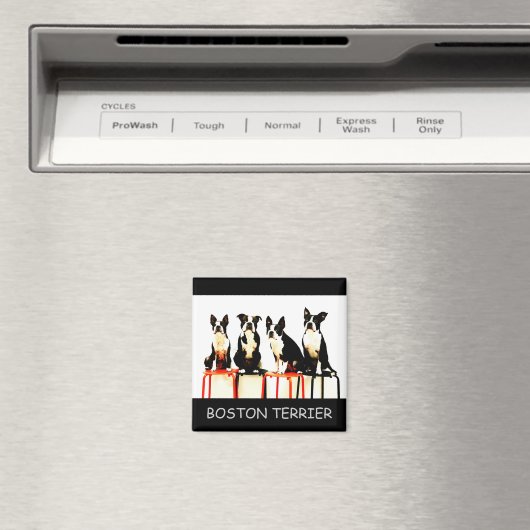 BOSTON TERRIER マグネット (インサイチュ (食洗機))
