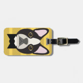 Boston Terrier ラゲッジタグ (正面横)