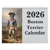 Boston Terrier Calendar カレンダー (カバー)
