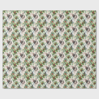 Boston Terrier Christmas Wrapping Paper ラッピングペーパー