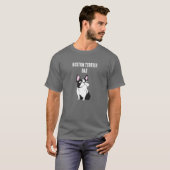 Boston Terrier Dad Tシャツ (正面フル)