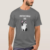 Boston Terrier Dad Tシャツ (正面)
