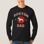 Boston Terrier Dad Tシャツ (正面)