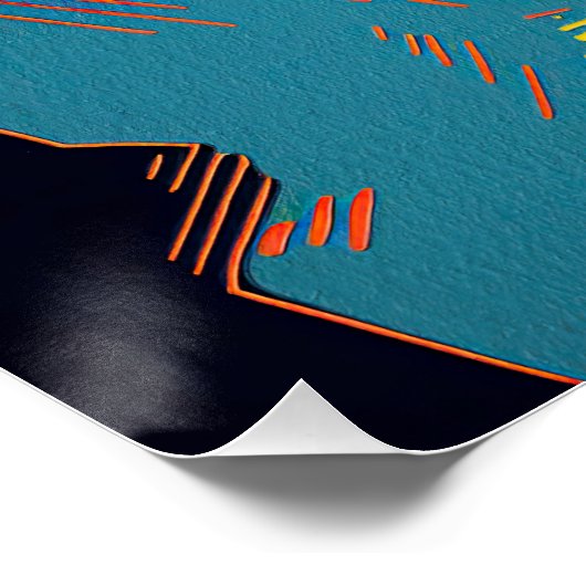 Boston Terrier Dog 005 - Bruno Pokopen ポスター (コーナー)