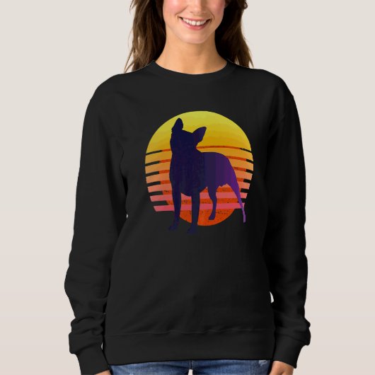 Boston Terrier Dog Breed  45 スウェットシャツ (正面)