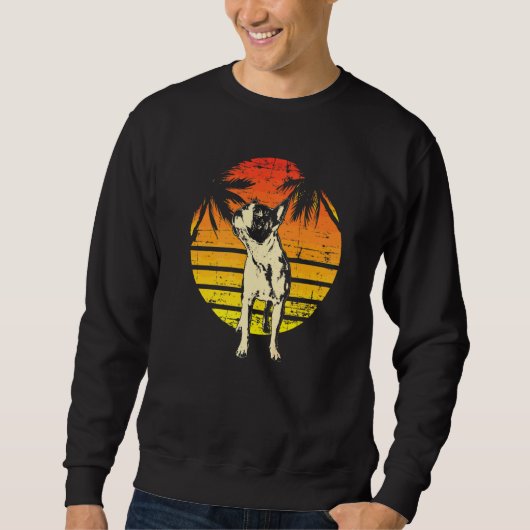 Boston Terrier Dog Breed  79 スウェットシャツ (正面)