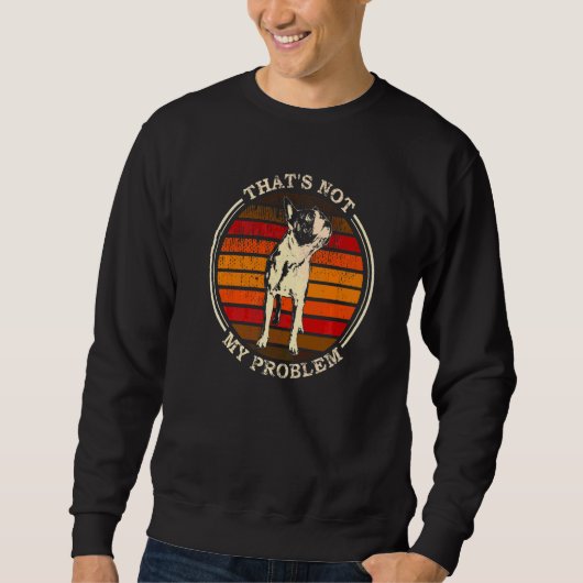 Boston Terrier Dog Breed  81 スウェットシャツ (正面)