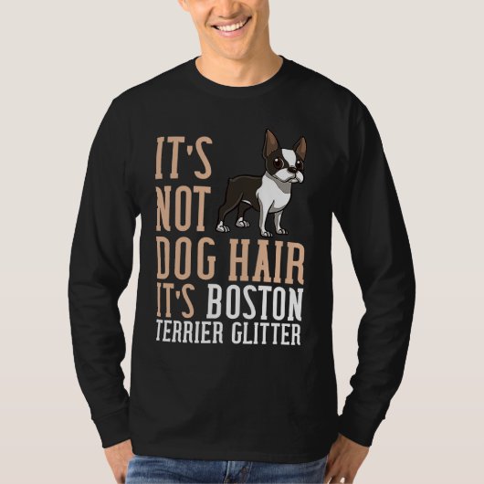 Boston Terrier Dog Puppies Owner Lover 1 Tシャツ (正面)