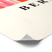 Boston Terrier in Bathtub Art Print Matisse Style ポスター (角)