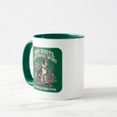 Boston Terrier Irish Heritage Pride マグカップ (正面左)