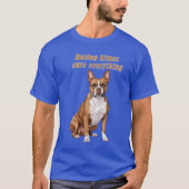 Boston Terrier Kisses Cure Everything – Men’s Dog  Tシャツ (正面)
