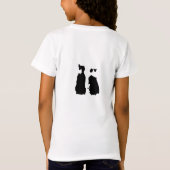 BOSTON TERRIER KOTARO & TEN TEN Tシャツ (裏面)