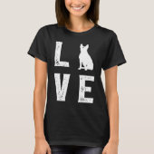 Boston Terrier Love  1 Tシャツ (正面)