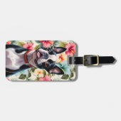 Boston Terrier Luggage Tags ラゲッジタグ (正面横)
