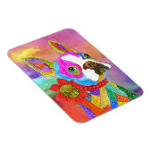 Boston Terrier Magnet 3"x4" マグネット (右側)