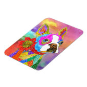 Boston Terrier Magnet 3"x4" マグネット (左側)