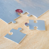 Boston Terrier Midnight Star-Gazing Christmas ジグソーパズル (側面)