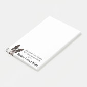 Boston Terrier Mom Post-It Notes ポストイット (アングル)