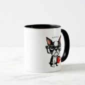 Boston Terrier Mugs マグカップ (正面右)