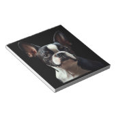 Boston Terrier - Oil Paint Classic T-Shirt ノートパッド (アングル)