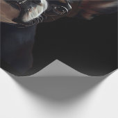 Boston Terrier - Oil Paint Classic T-Shirt ラッピングペーパー (角)