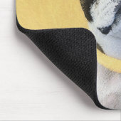 Boston Terrier Painting - Cute Original Dog Art マウスパッド (コーナー)