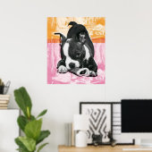 Boston Terrier - poster ポスター (ホームオフィス)