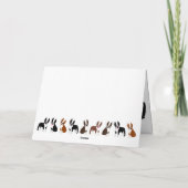 Boston Terrier Thank You Notes サンキューカード (裏面)