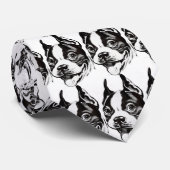 Boston Terrier Tie ネクタイ (ロール)