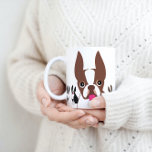 Boston Terriers  コーヒーマグカップ<br><div class="desc">Cute Boston Terriers in different colors.</div>