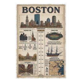 Boston, USA ポスター