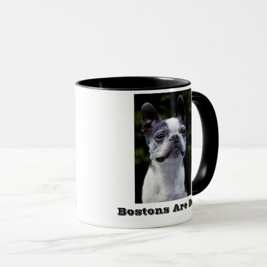 Bostonsは最も最高のなボストンテリアのマグです マグカップ (正面右)