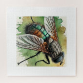 Bot fly 260924IREF250 - Watercolor ジグソーパズル (横)