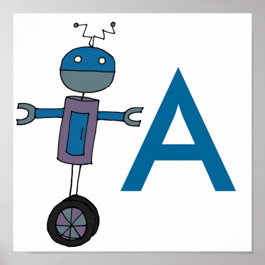 Bot on Wheels ポスター (正面)