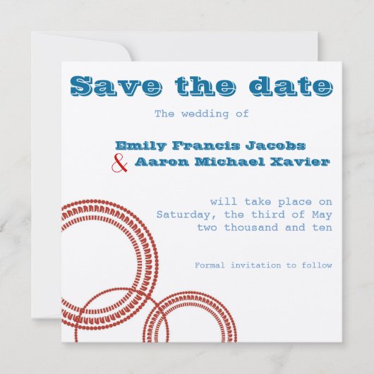 Botan セーブザデート (正面)