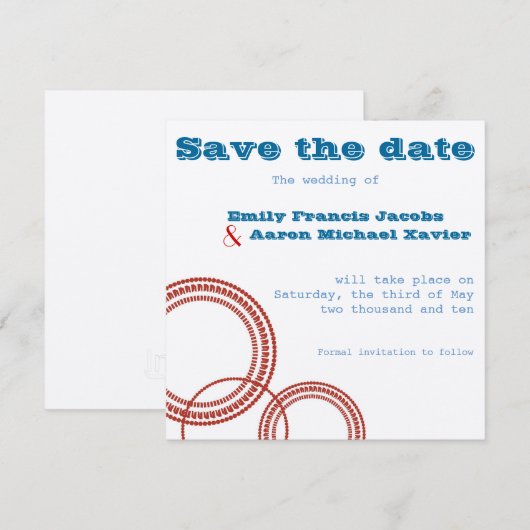 Botan セーブザデート (正面/裏面)