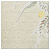 Botancalの蘭によってはHaeckelの花の生地が開花します ファブリック (クローズアップ)