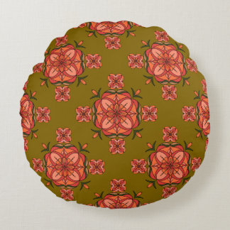 Botanic Bloom Round Pillow ラウンドクッション