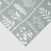 Botanic Rhythm Botanical Silhouettes Soft Sage 薄葉紙 (詳細)
