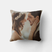 Botanical手書き日付写真を保存 クッション (裏面)