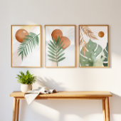 Botanical Abstract Set – Minimal Wall Art