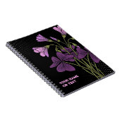 Botanical Alchemy: The Pink Wood Sorrel ノートブック (右側)