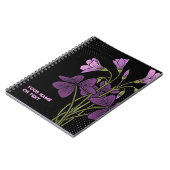 Botanical Alchemy: The Pink Wood Sorrel ノートブック (左側)