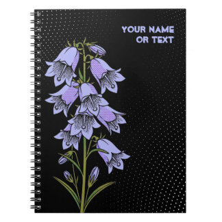 Botanical Alpine: The Bearded Bellflower ノートブック