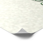 Botanical aromatherapy illustration of Ylang Ylang ポスター (角)